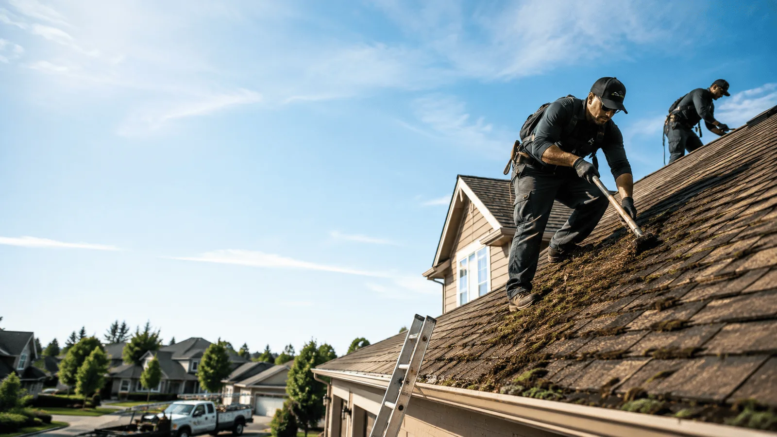 Roof Moss Removal in Chester, IL near me